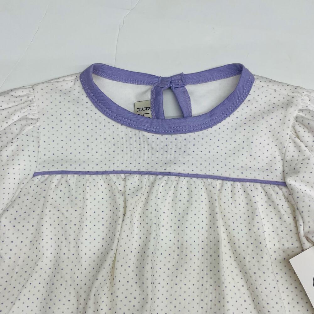 NWT Ruth & Ralph 4T Lavender Polka Dot Set - Picture 3 of 4